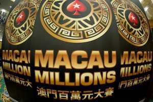 The 2014 Macau Millions in underway at the PokerStars LIVE at the City of DReams