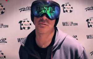 Phil Laak in his eye gear