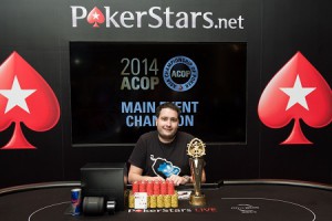 Gabriel Le Jossex with the ACOP Title