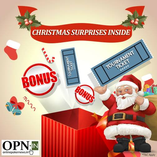 christmas poker offers