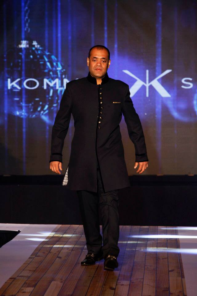 The fitter Agarwalla in a recent fashion show!
