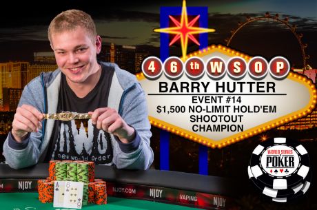 Barry Hutter 2015 WSOP Bracelet