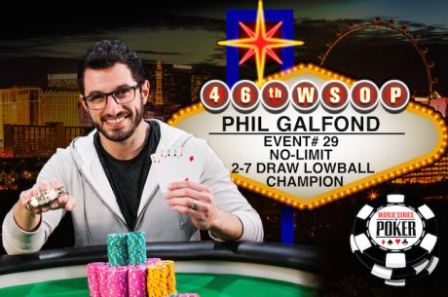 2015 wsop bracelet winner Phil Galfond 